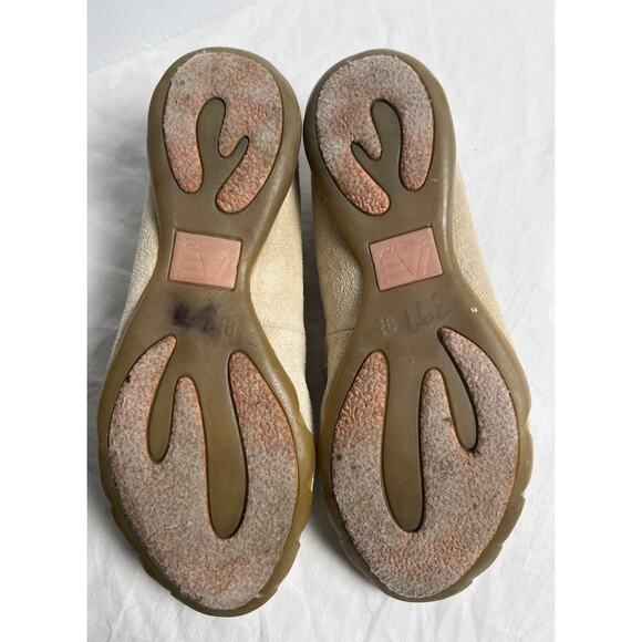 Vintage American Eagle Mary Jane Clogs Suede Flats Size 9.5 Women's - Picture 5 of 6
